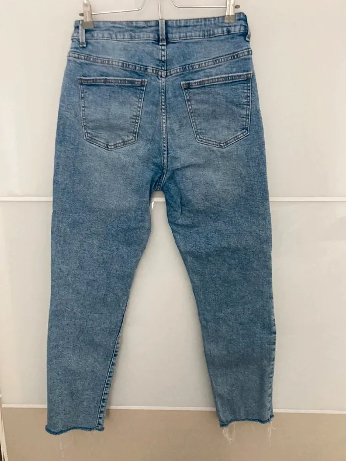 Jean droit bleu clair primark taille 38 - photo numéro 5