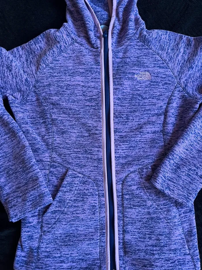 Veste polaire The North Face à capuche - Taille M Femme - photo numéro 2