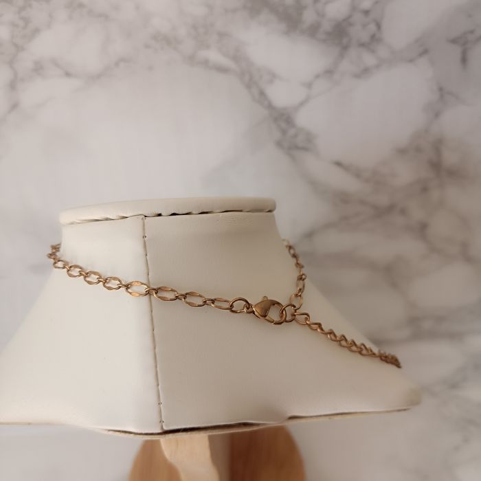 Bracelet cheville couleur dorée - photo numéro 3