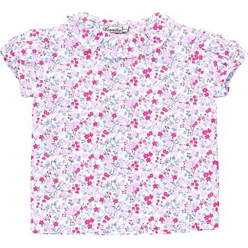 Blouse à manches courtes 12 mois en coton Acanthe