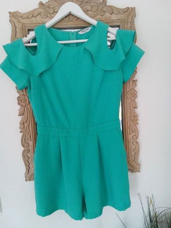 Jolie combishort vert menthe Naf Naf taille 38