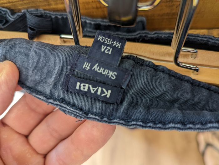 Pantalon gris Kiabi enfant 12ans - photo numéro 3