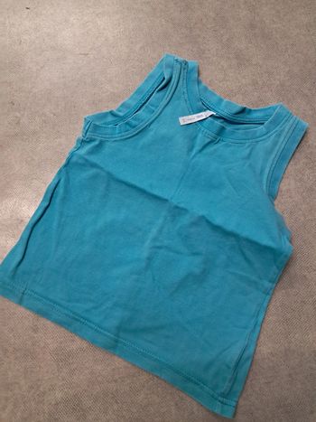 tee shirt débardeur garcon 4 ans