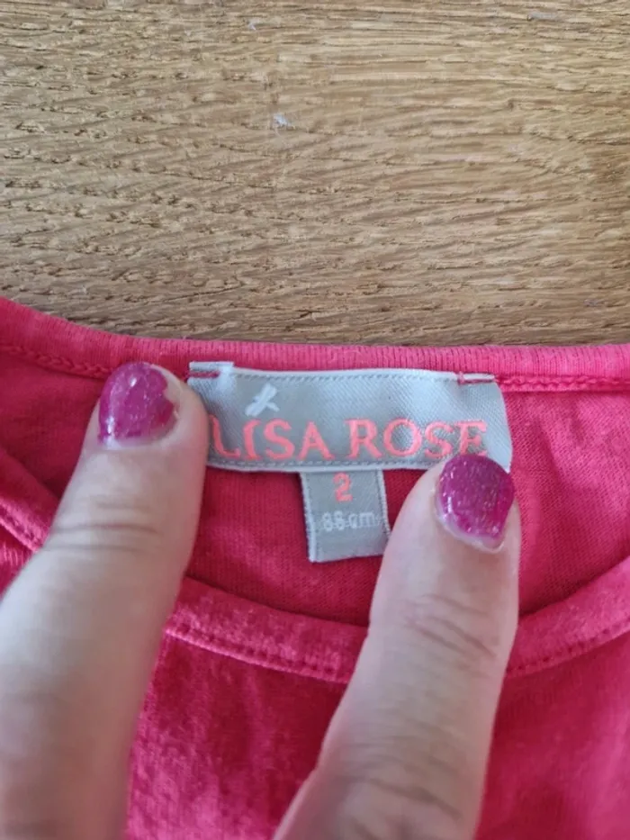 T-shirt manches longues - Taille 2 ans 86cm - Lisa Rose - photo numéro 4