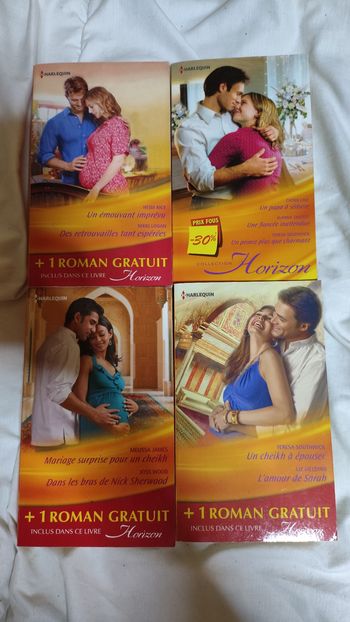 Lot Harlequin collection Horizon