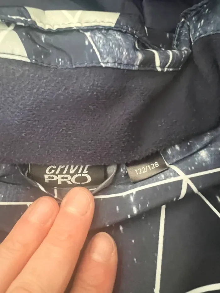 Imperméable de ski crivit pro bleu et grise - photo numéro 10