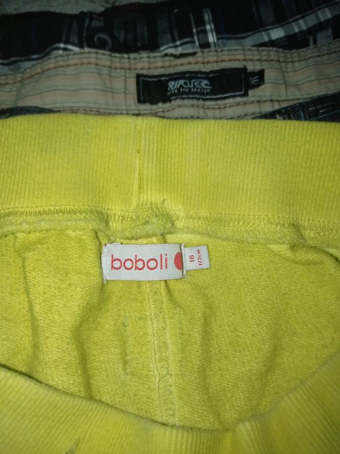 Lot de 3 bermudas Vans RipCurl Boboli - photo numéro 12