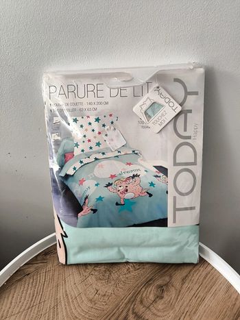 Parure de lit enfant monster dream today neuve