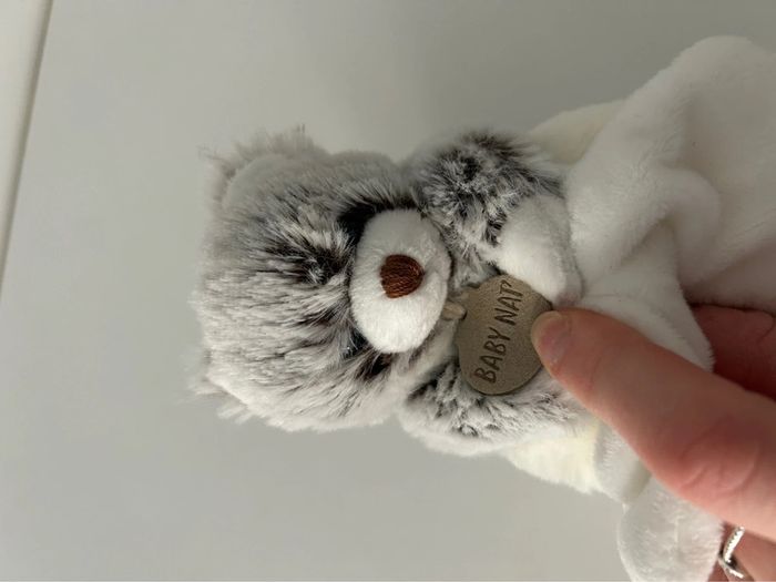 Doudou mouchoir ours baby nat - photo numéro 3