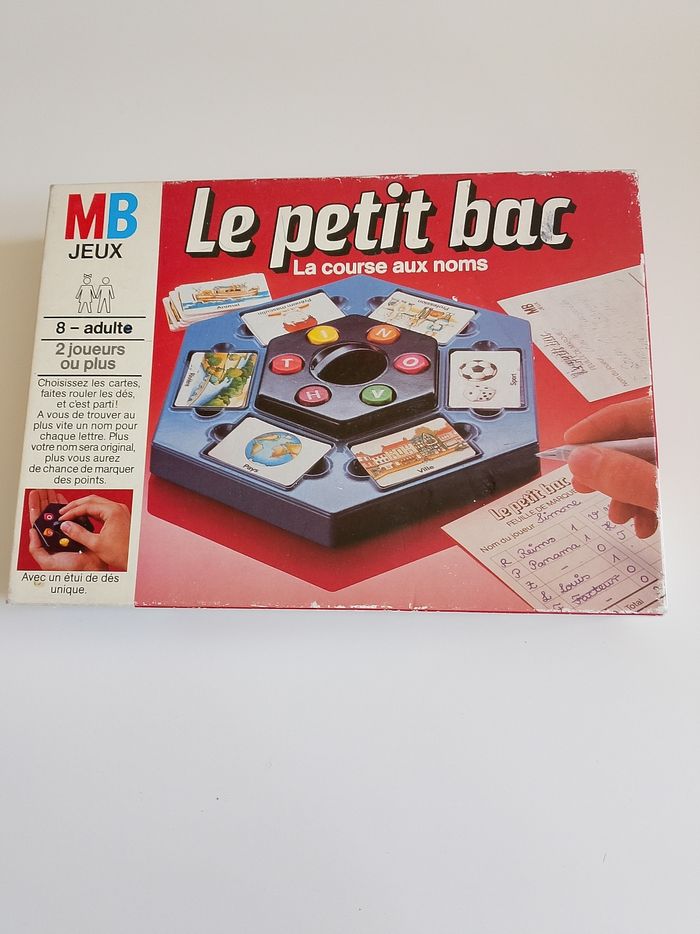 Le petit bac mb jeux complet