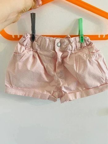 Joli short léger taille ajustable 12 mois obaibi