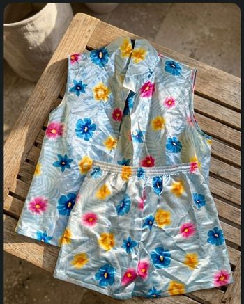 Ensemble pyjama en soie  femme