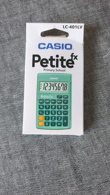 Calculatrice casio petite fx