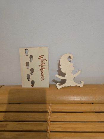 Empreinte  de pied et Empreinte  lutin neuf