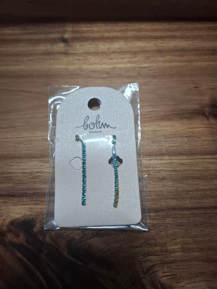 Boucle d'oreilles bohm