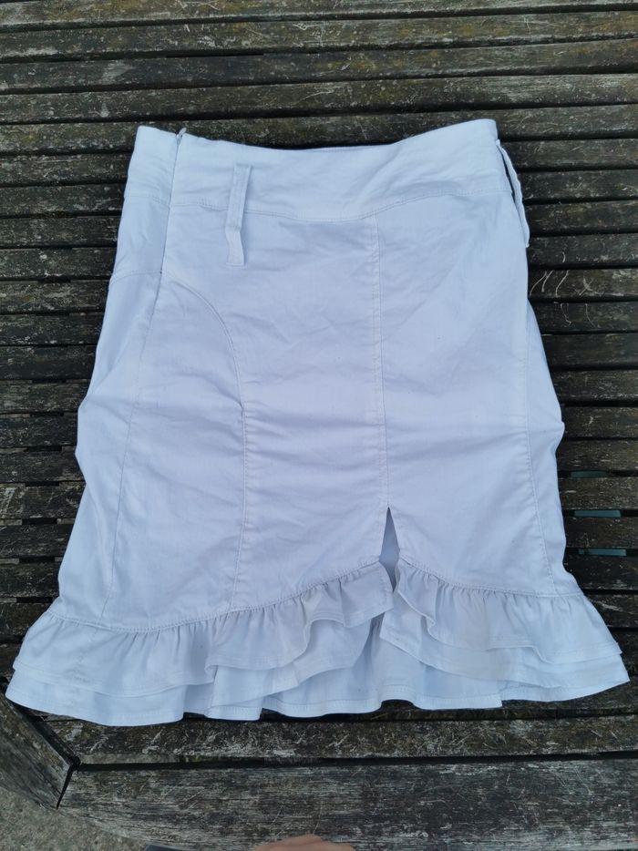 Jupe blanche taille 36 - photo numéro 2