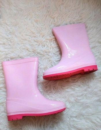 Bottes de pluie fille rose fille hiver T32/33 BE 🌧