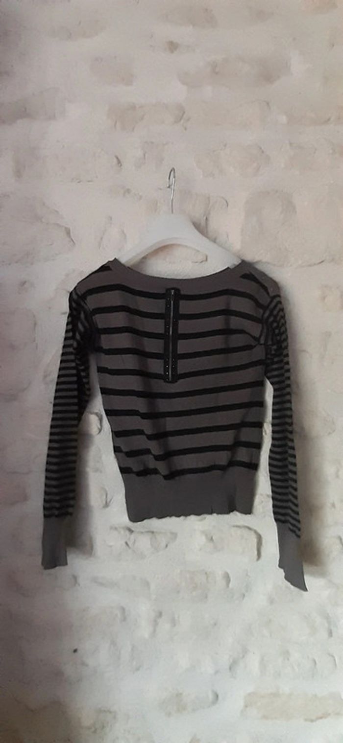 Joli pull rayé 14 ans Caprice de fille - photo numéro 3