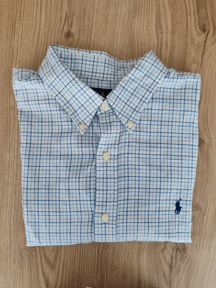 Chemise manches longues a carreaux homme taille xl Ralph Lauren
