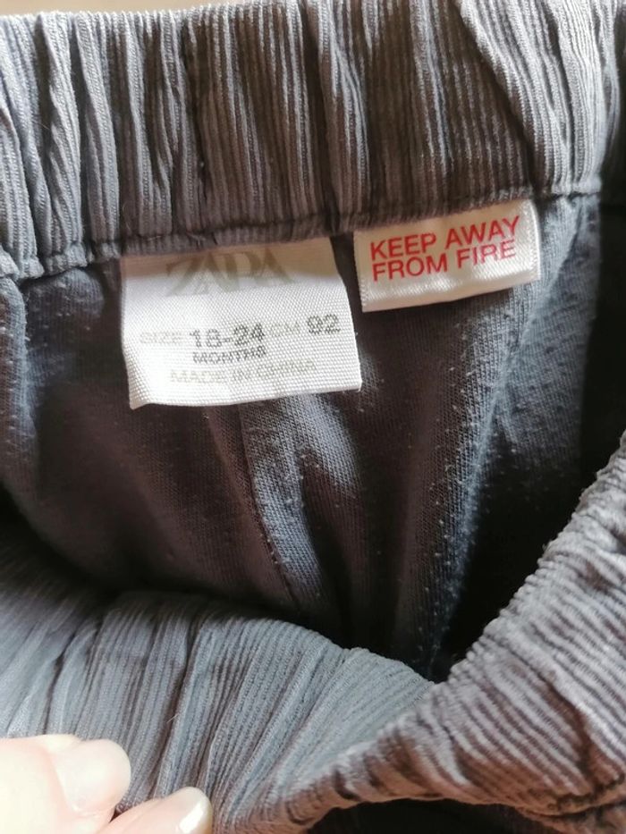 Pantalon velour - photo numéro 3