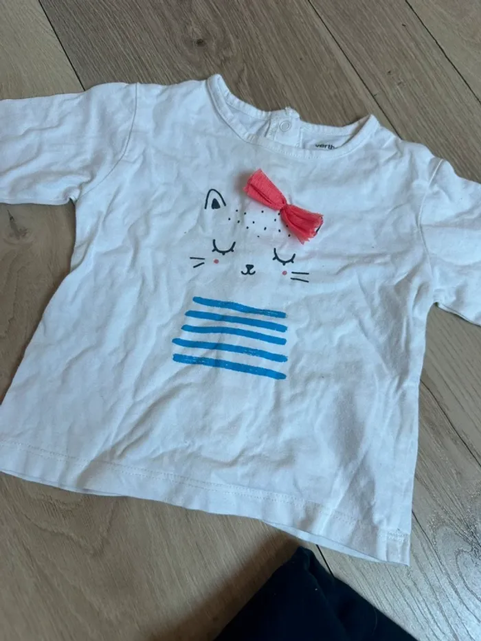 Ensemble jogging + t shirt manche longue vertbaudet - photo numéro 2