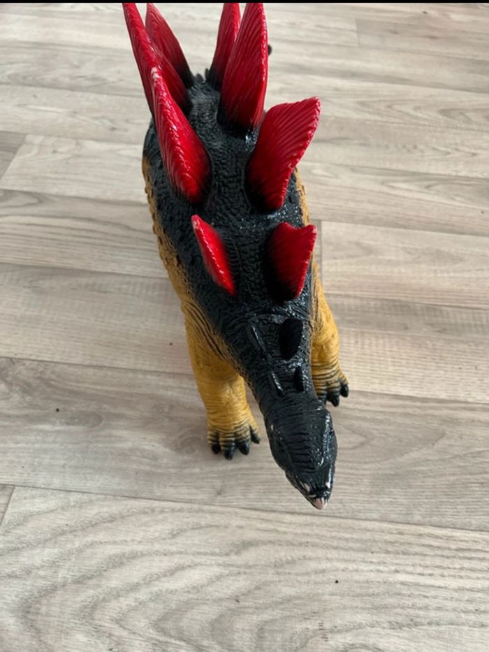 Grand Dinosaure stégosaure plastique - photo numéro 2