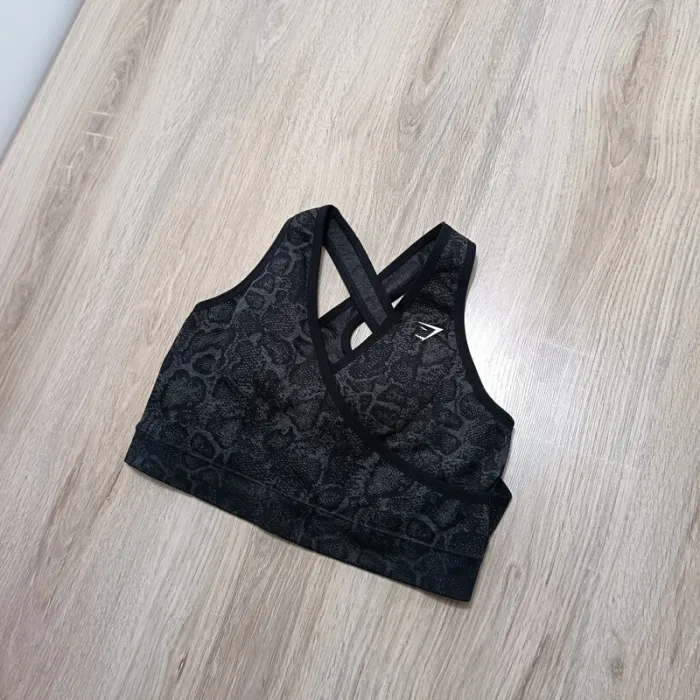 Brassière gymshark femme gris foncé L - photo numéro 2