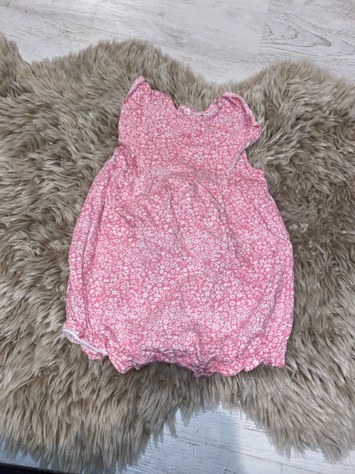 Lot de 4 combishort bebe fille 12 mois - photo numéro 4