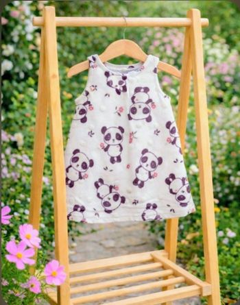 Robe panda 6 mois 