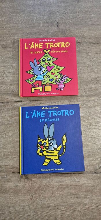 Lot livres L'âne Trotro
