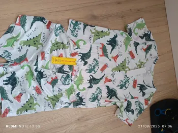 Magnifique pyjama dinausore taille 8 ans
