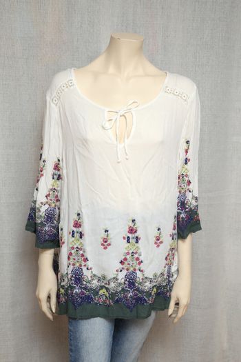 Tunique fleurie