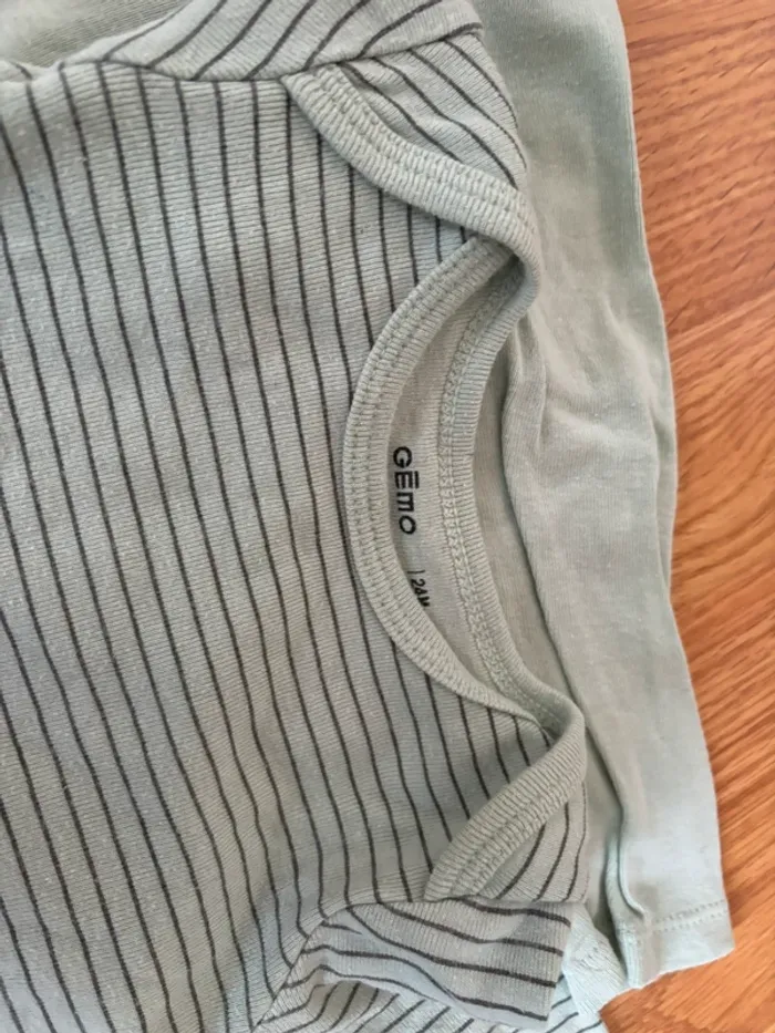 Lot de 2 bodys manches longues - photo numéro 3