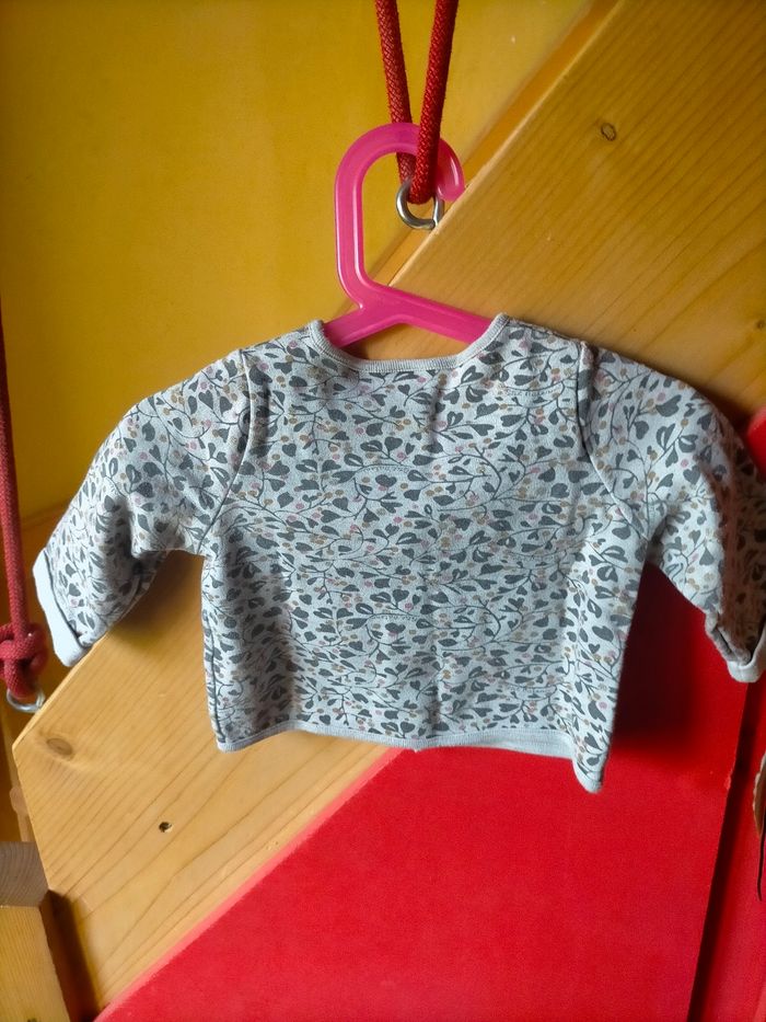 Joli cardigan Petit Bateau 12 mois - photo numéro 3