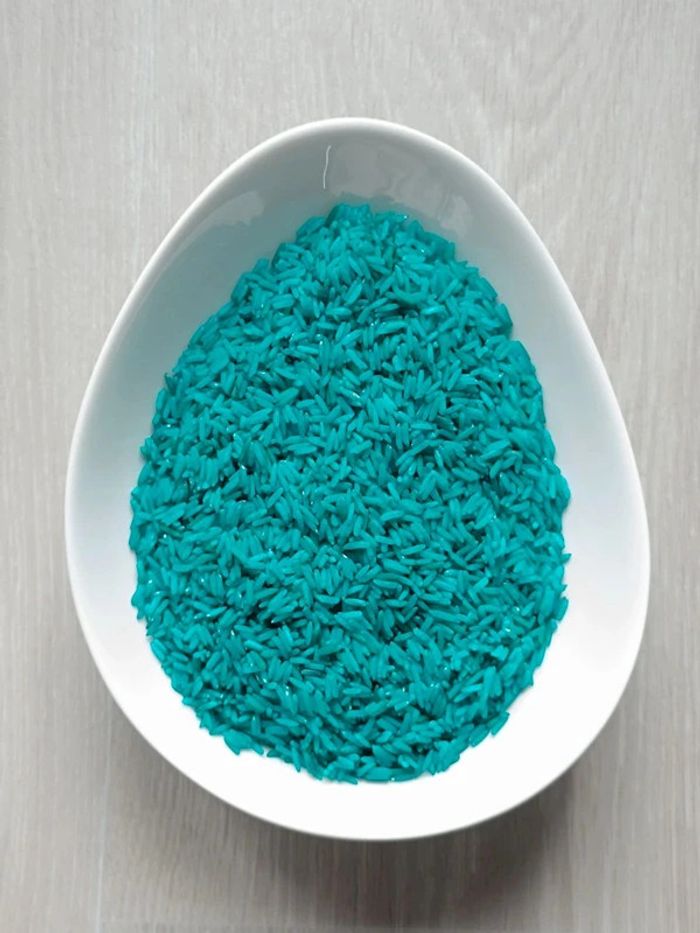 150G de riz sensoriel blue green