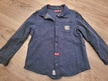 Chemise bleue ML Sergent Major 3 ans