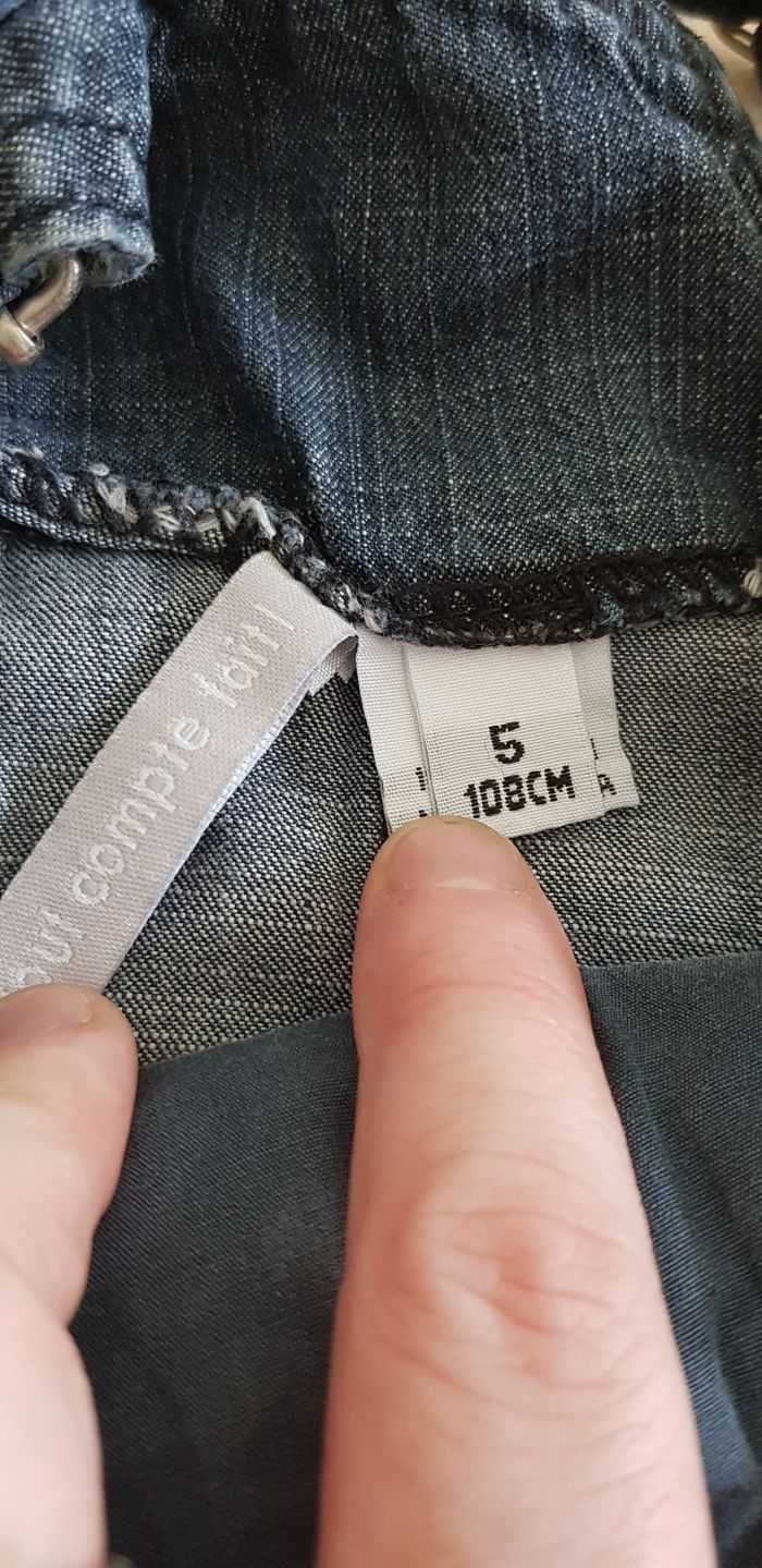Robe jean 5 ans tout compte fait - photo numéro 2