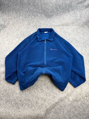 Veste Polaire Bleu Vintage 90’s Sergio Tacchini XL 