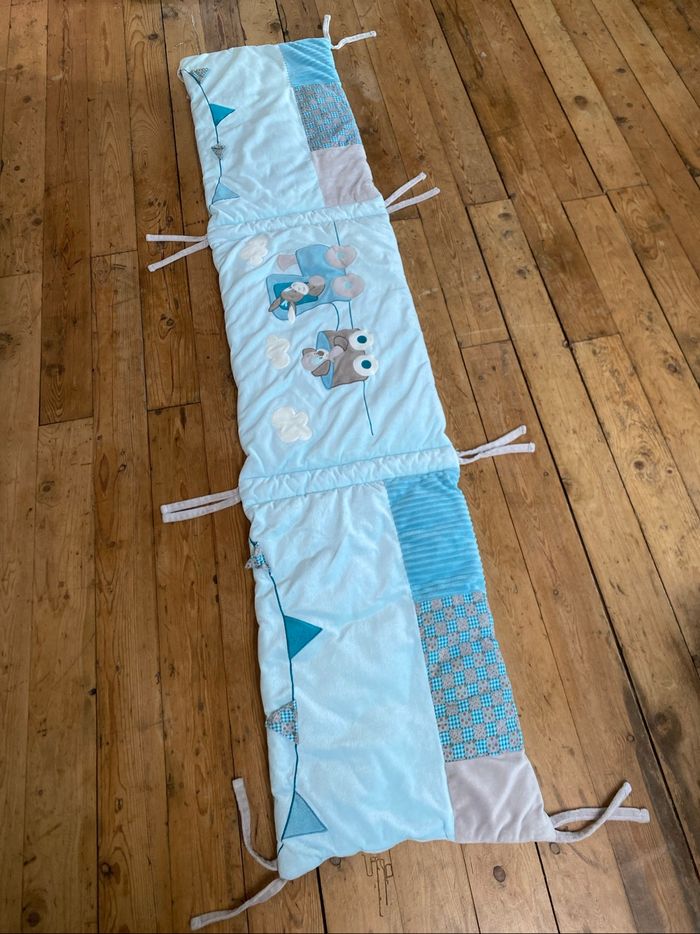 Tour de lit à barreaux Gaston et Cyril Nattou