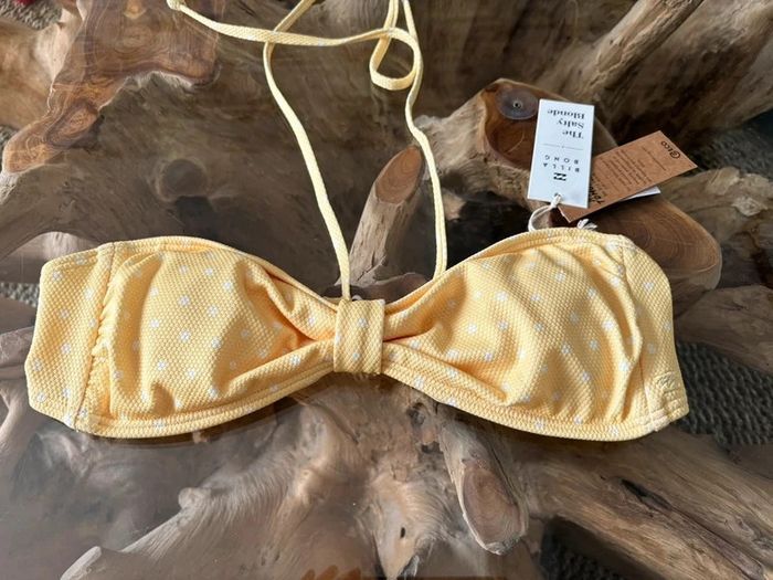 Haut de maillot de bain Billabong neuf - photo numéro 3