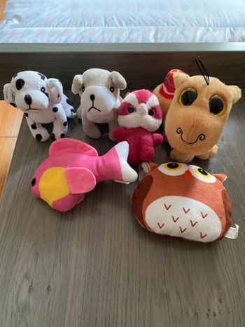 Lot petites peluches