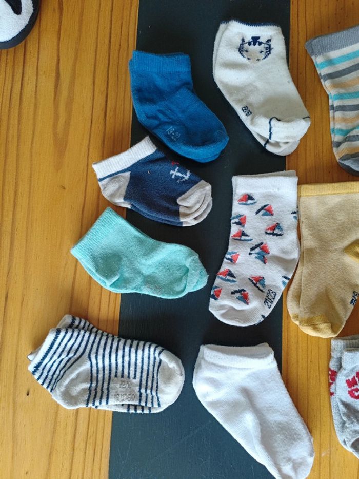Lots 11 paires de chaussettes très bon état - photo numéro 2