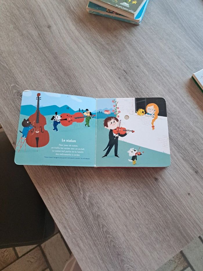 Livre sonore la musique des instruments - photo numéro 3