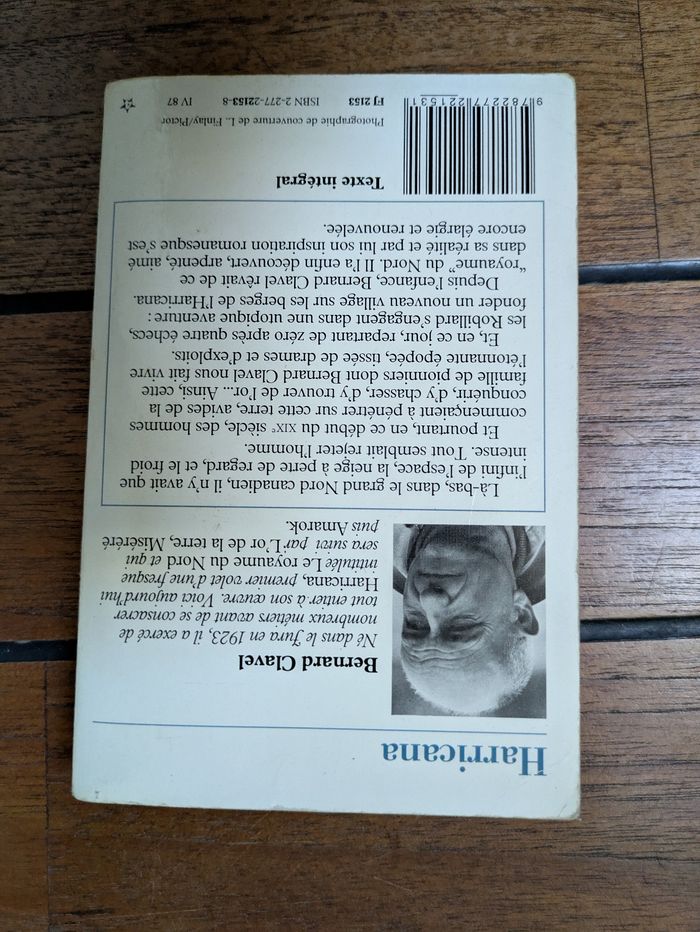 Livre Harricana - photo numéro 2