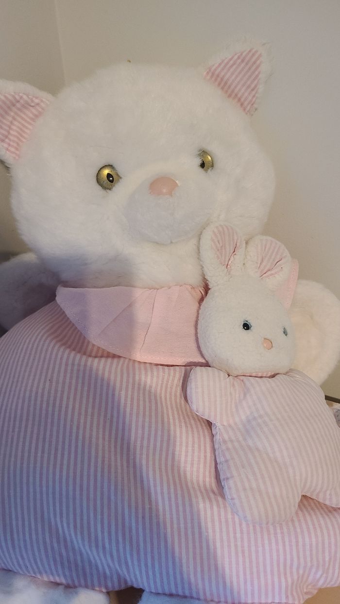 Peluche chat - photo numéro 2