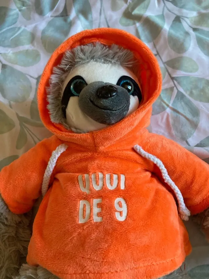 Peluche paresseux - photo numéro 2