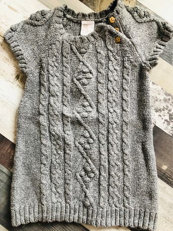 Robe laine grise