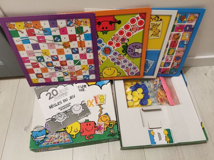 jeu de société monsieur madame "20 jeux classiques" - photo numéro 2