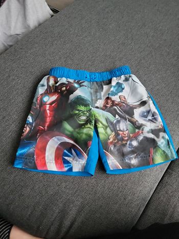 Short de bain marvel