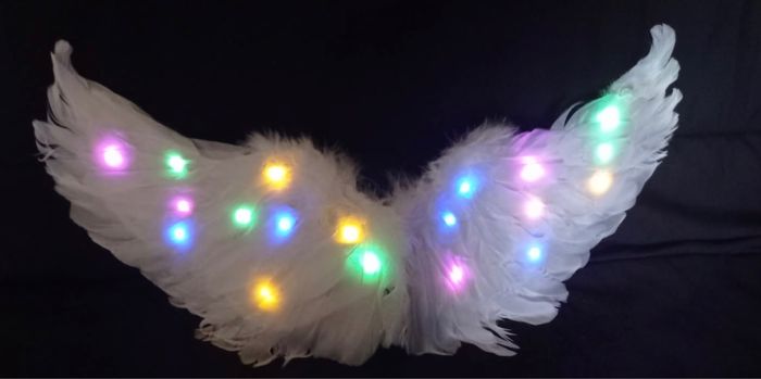 Déguisement ailes ange LED 3-6ans - photo numéro 4